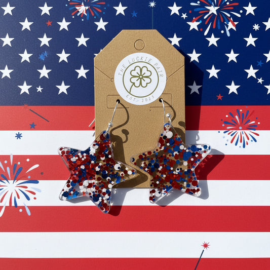 EARRINGS: AMERICAN STARS