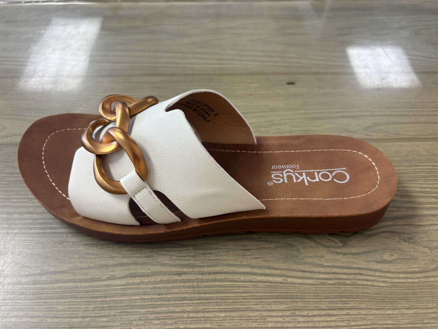 CORKUS IVORY CHAIN LETTER SLIDES