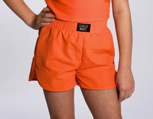 ORANGE LULU MAC BOXER SHORT