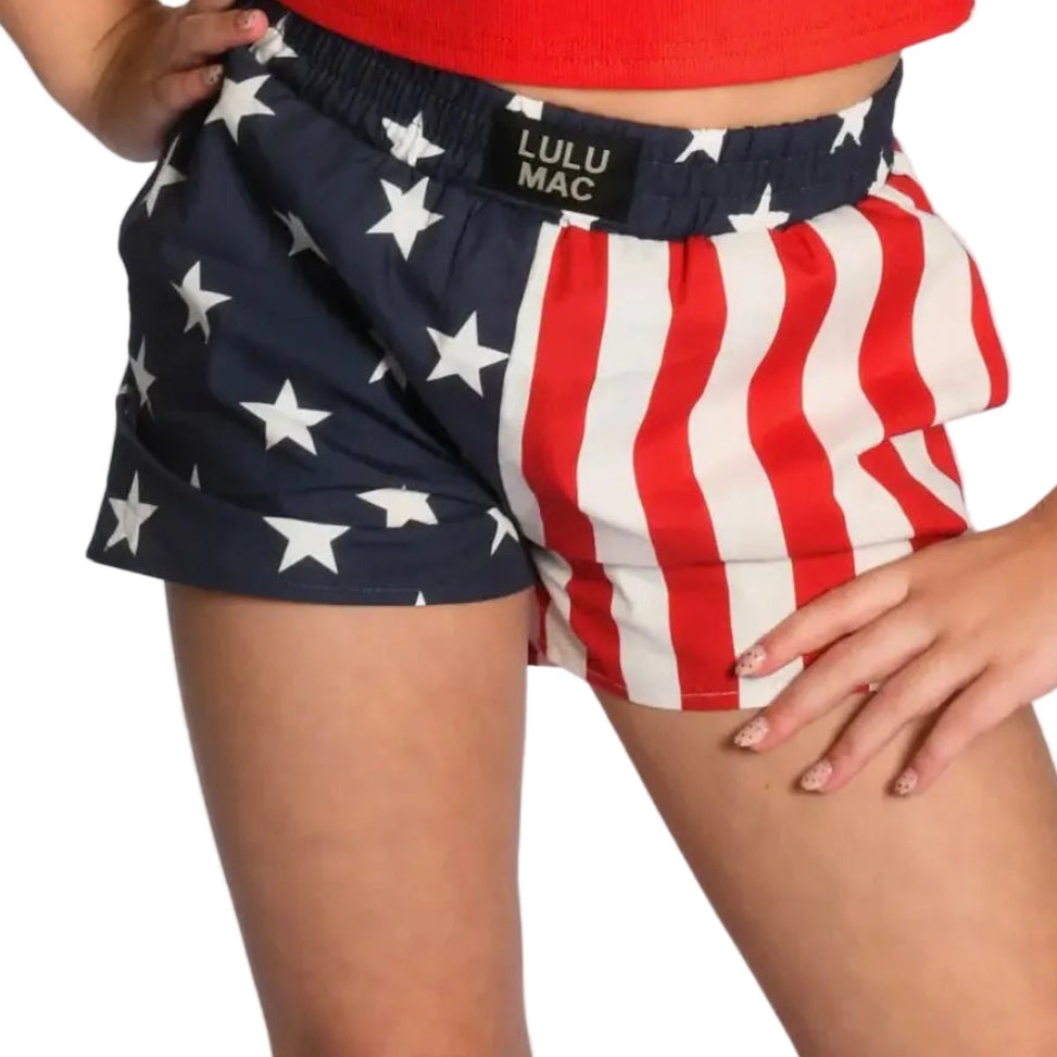 STARS & STRIPES LULU MAC BOXER SORTS
