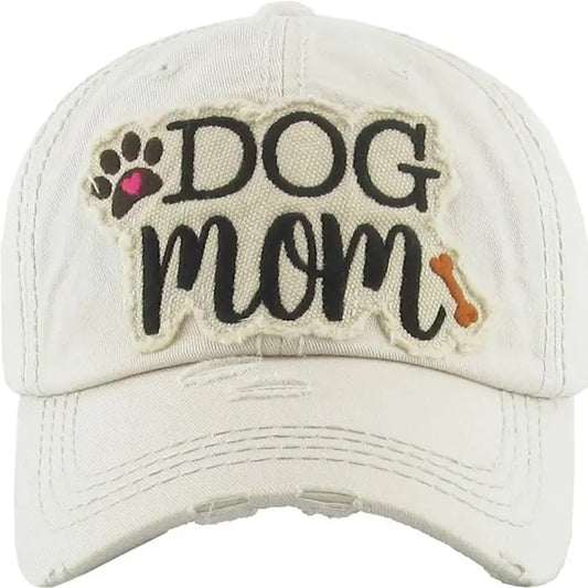 VINTAGE CAP: "DOG MOM"