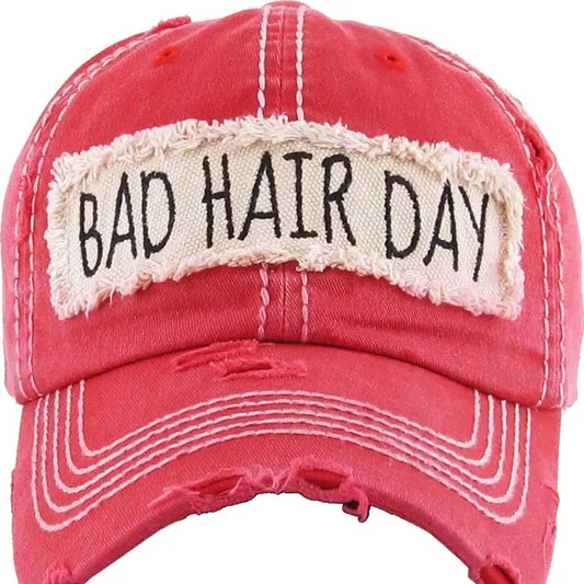 VINTAGE CAP: "BAD HAIR DAY"