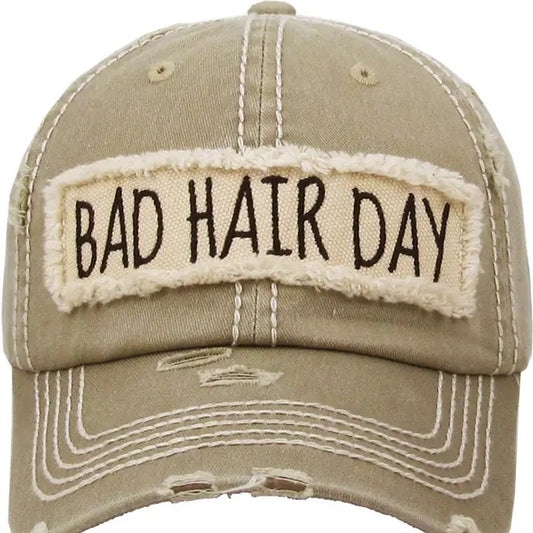 VINTAGE CAP: "BAD HAIR DAY"