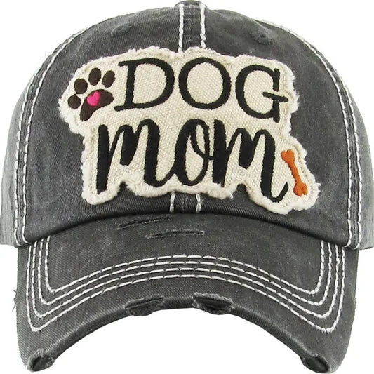 VINTAGE CAP: "DOG MOM"