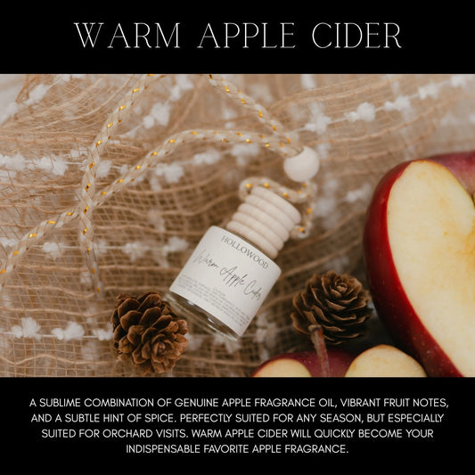 CAR DIFFUSER: WARM APPLE CIDER