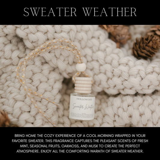 CAR DIFFUSER: SWEATER WEATHER
