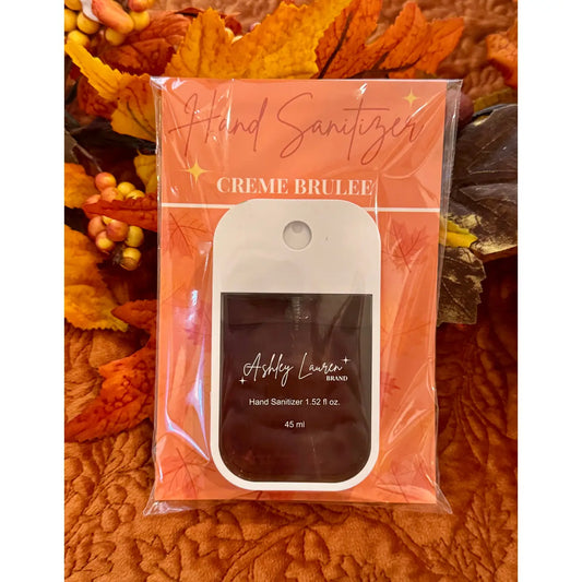 PACKAGED SPRAY HAND SANITIZER: CREME BRULEE