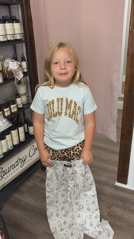 LULU MAC LIGHT CAMO PANTS YOUTH